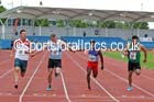 Mens  senior 100 metres, Northern Senior and Under-20s Track and Field Champs., Manchester. Photo: David T. Hewitson/Sports for All Pics
